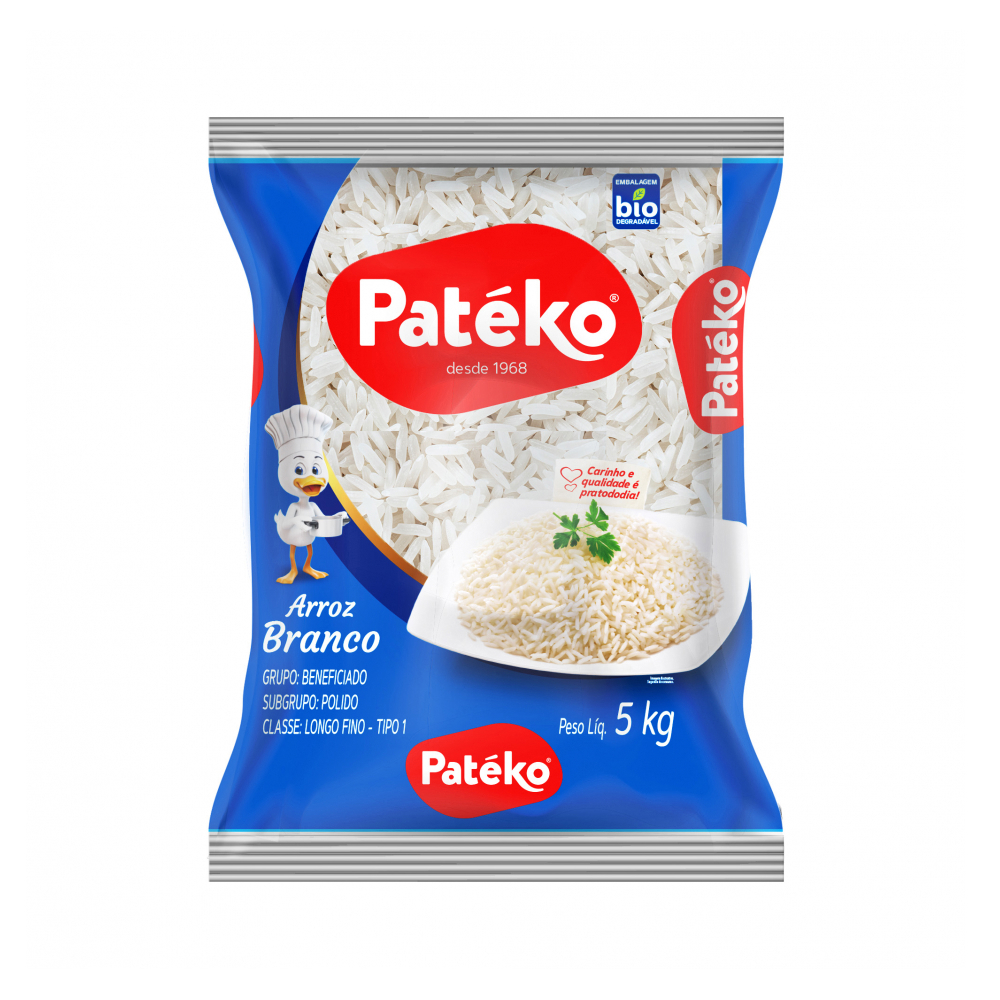 ARROZ BLANCO, GRANO LARGO  TIPO I 1KG